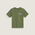 Polera M/C Niño Dumpster Raccoon Verde