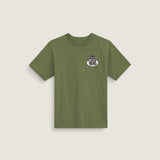 Polera M/C Niño Dumpster Raccoon Verde
