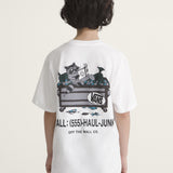 Polera M/C Niño Dumpster Raccoon Blanco