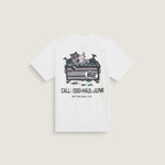 Polera M/C Niño Dumpster Raccoon Blanco