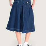 Falda Mujer Authentic Chino Deni Azul Vans