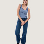 Polera M/C Mujer Lily Stripe Vans