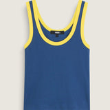 Polera M/C Mujer Lily Azul Vans