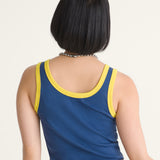 Polera M/C Mujer Lily Azul Vans