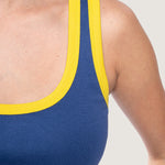 Polera M/C Mujer Lily Azul Vans