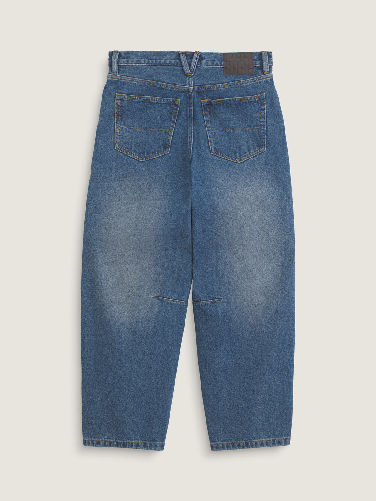 Pantalón Mujer Check 5 Mid Rise Azul