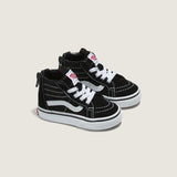 Zapatilla Niño (1 a 4 años) Sk8- Hi Zip Negro Vans