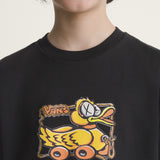 Polera M/C Niño Rolling Fowl Negro