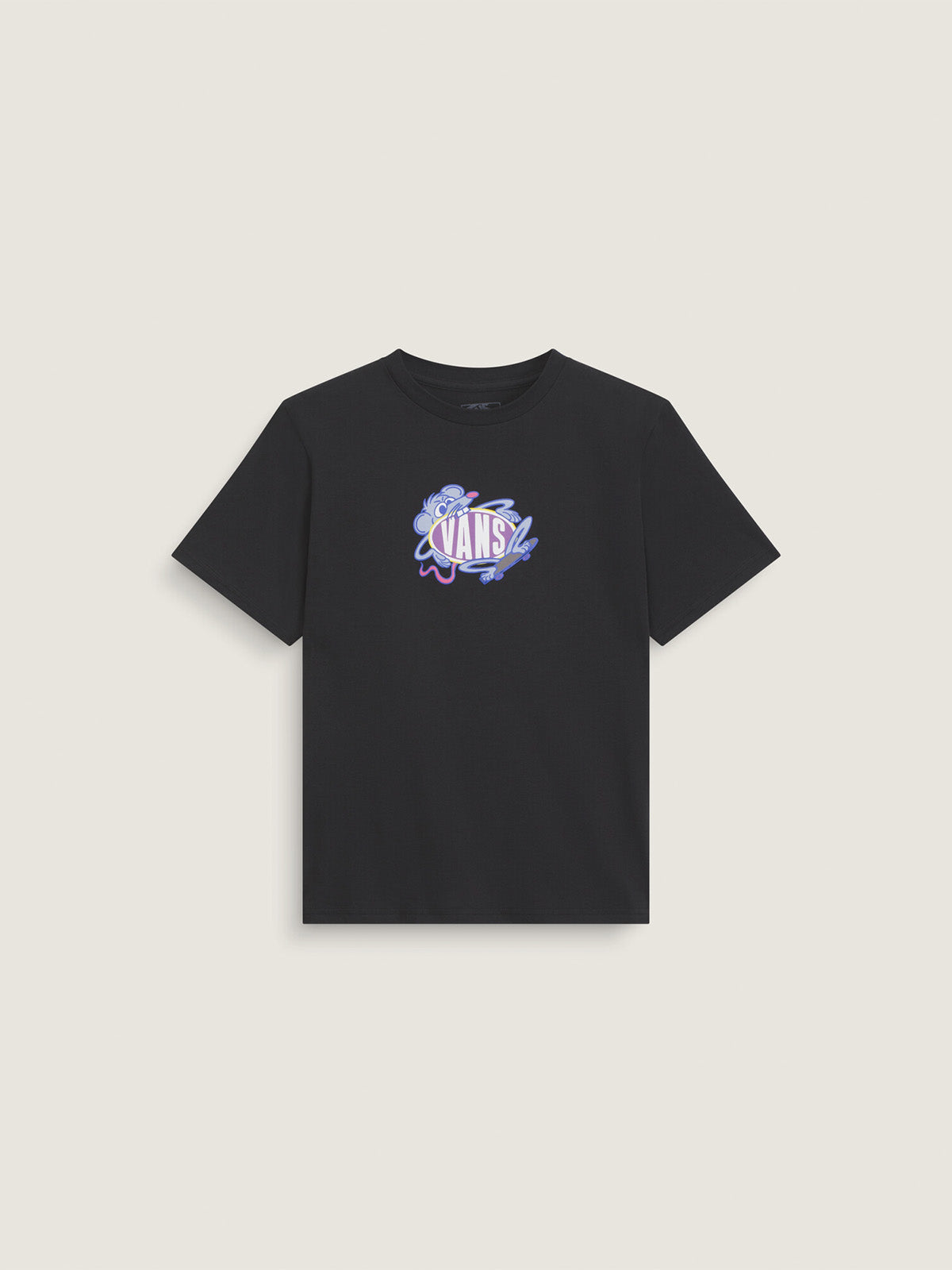 Polera M/C Niño Rad Rodent Negro
