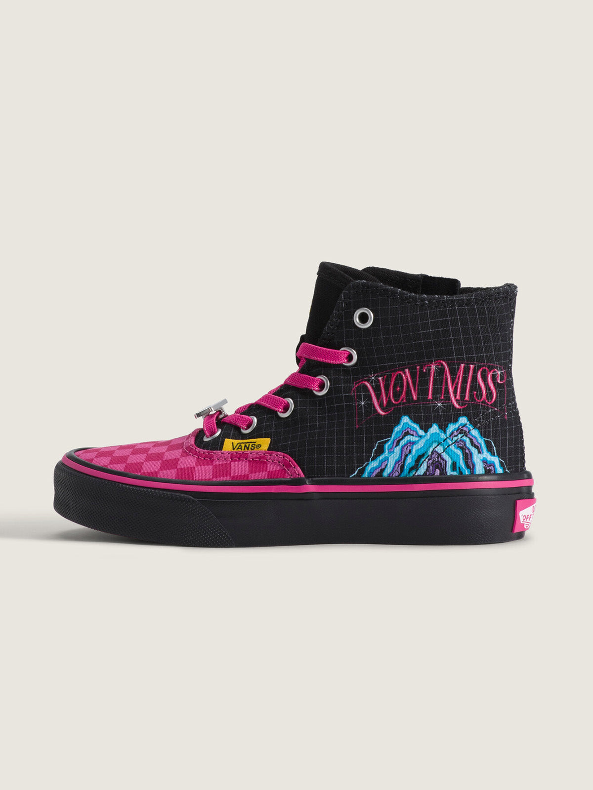 Zapatilla Niño (5 A 12 Años) Authentic Hi 2.0 Zip Negro