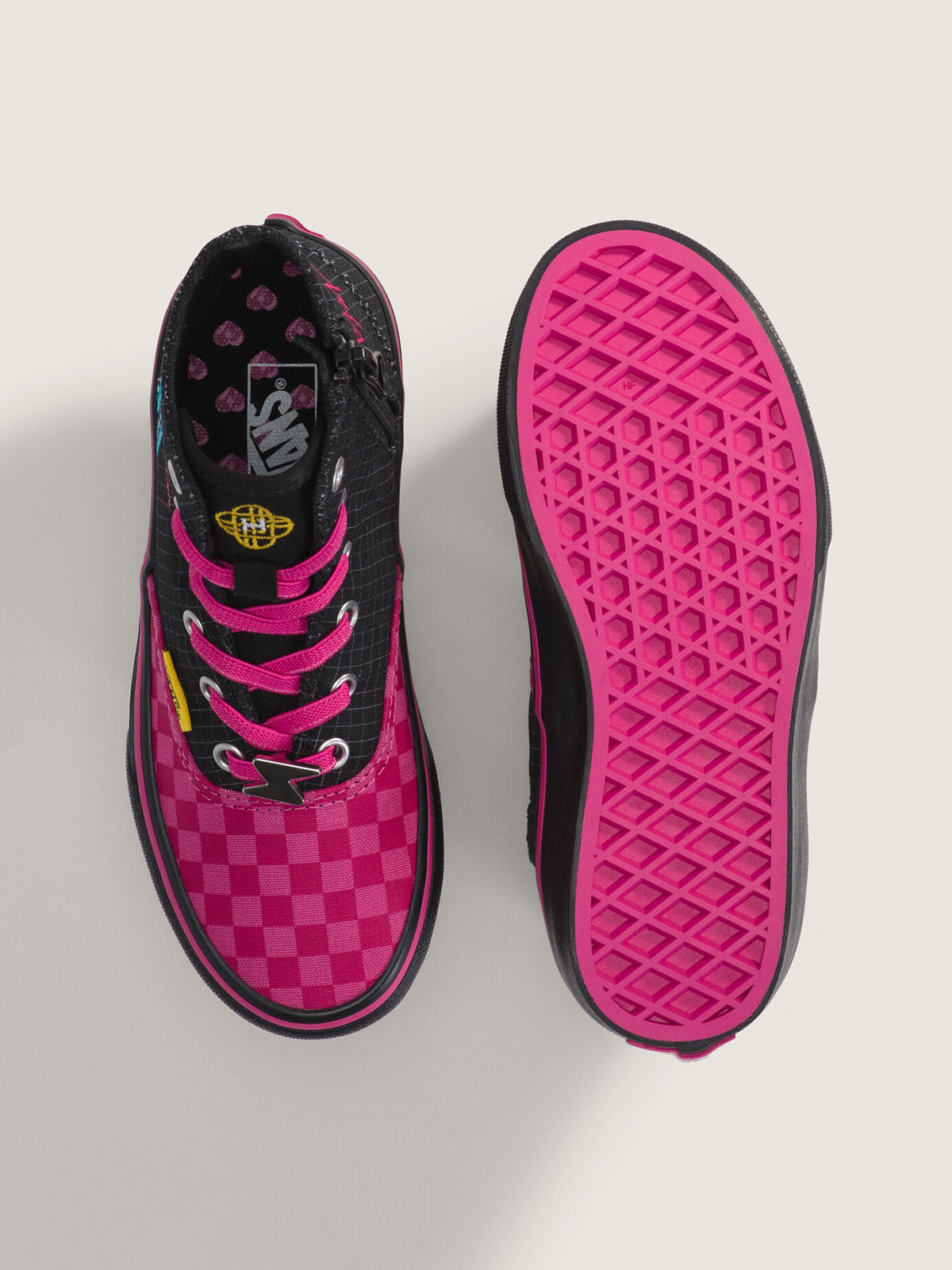 Zapatilla Niño (5 A 12 Años) Authentic Hi 2.0 Zip Negro