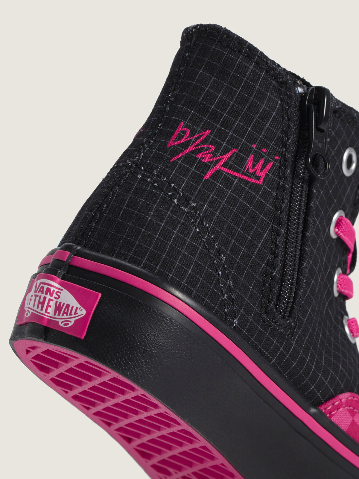 Zapatilla Niño (5 A 12 Años) Authentic Hi 2.0 Zip Negro