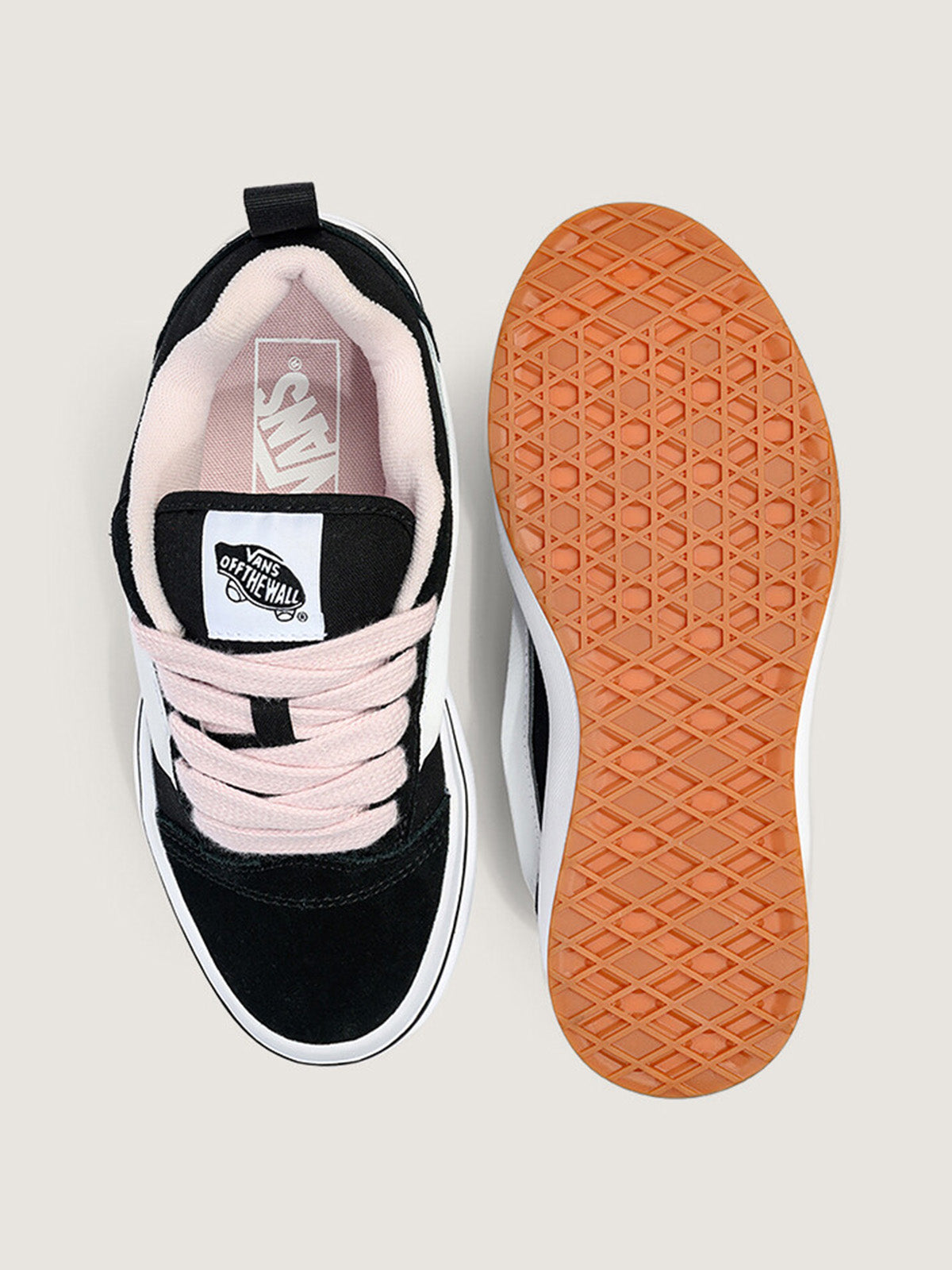Zapatilla Junior (8 A 14 Años) Knu Skool Stacklit Negro