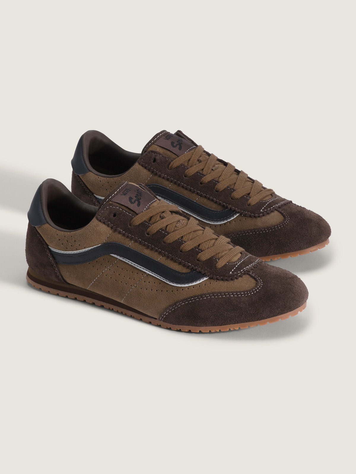 Zapatilla Adulto Super Lowpro Café