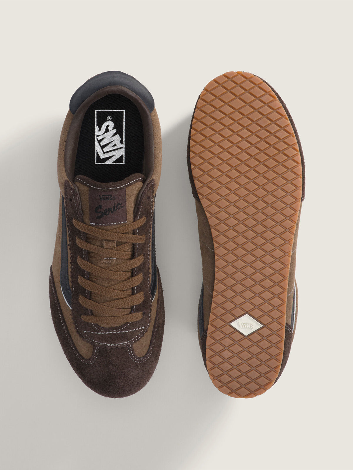 Zapatilla Adulto Super Lowpro Café