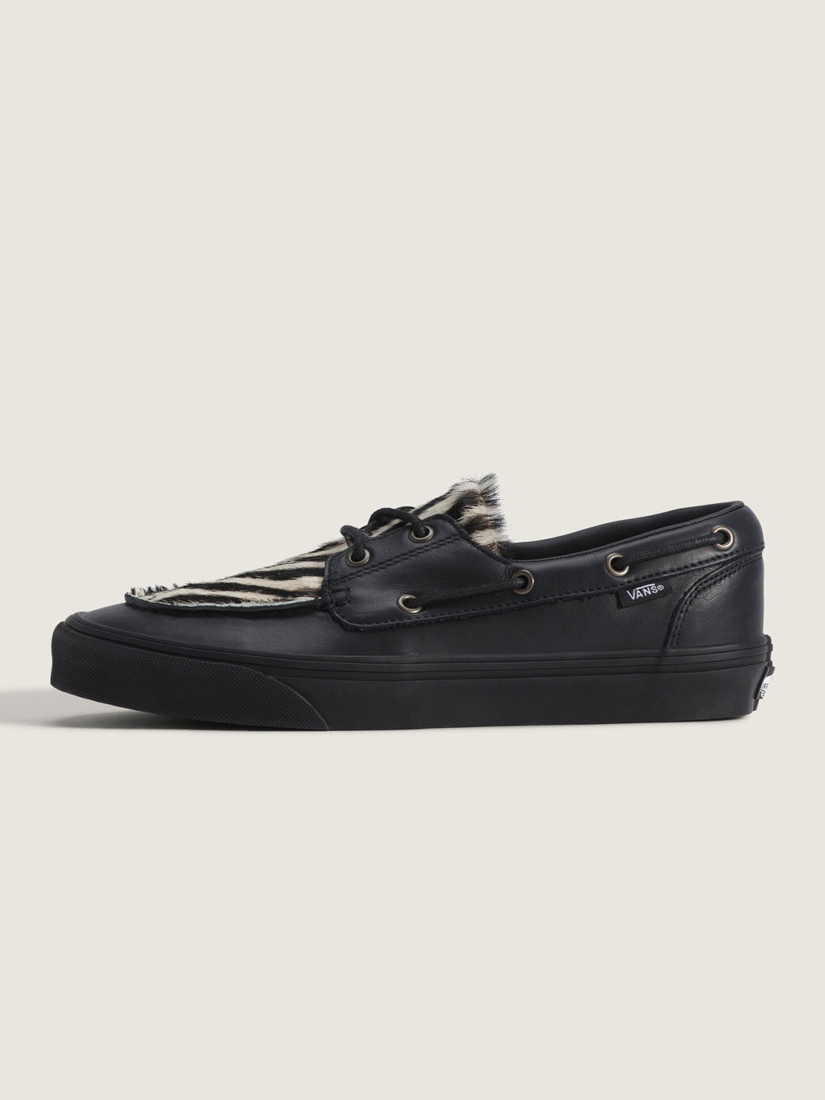 Zapatilla Adulto 2-Eyelet Boat Shoe Negro