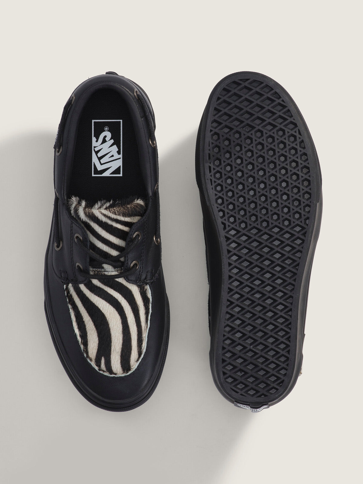 Zapatilla Adulto 2-Eyelet Boat Shoe Negro