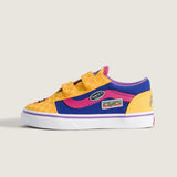 Zapatilla Niño (5 A 12 Años) Old Skool Velcro Amarillo