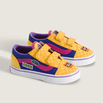 Zapatilla Niño (5 A 12 Años) Old Skool Velcro Amarillo