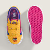 Zapatilla Niño (5 A 12 Años) Old Skool Velcro Amarillo