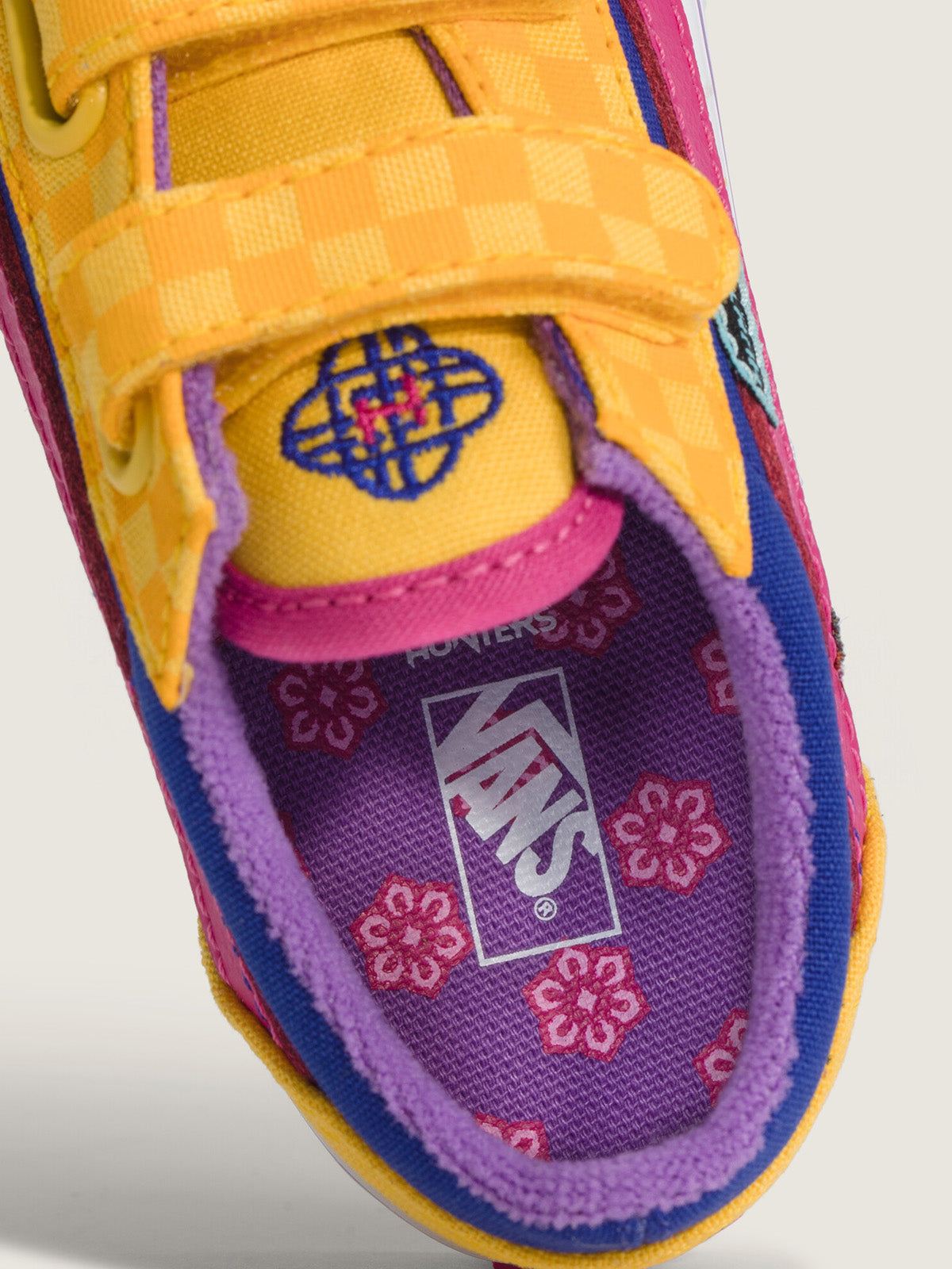 Zapatilla Niño (5 A 12 Años) Old Skool Velcro Amarillo