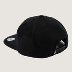 Jockey de niño Vans negro con cierre snapback, vista posterior