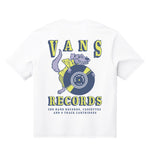 Polera M/C Hombre Vans Recordings Blanco