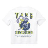 Polera M/C Hombre Vans Recordings Blanco