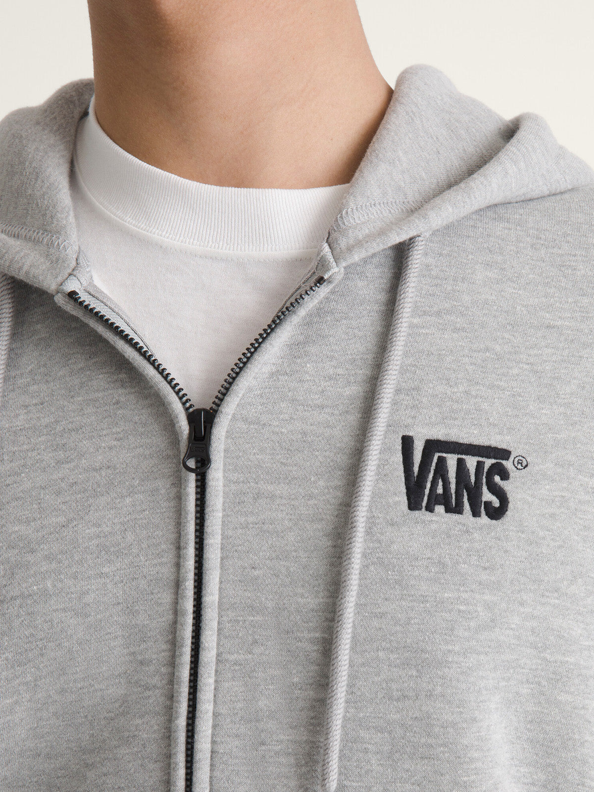Polerón Hombre Stretch Logo Gris Vans