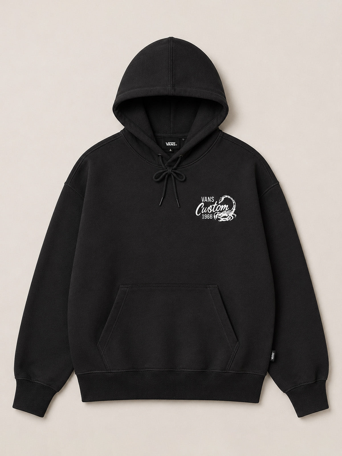 Polerón Hombre Custom Cat Negro Vans