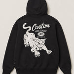 Polerón Hombre Custom Cat Negro Vans