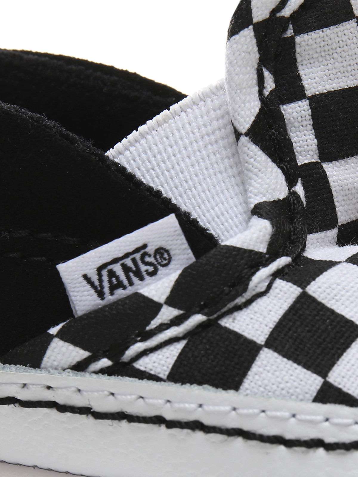 Zapatilla Bebé Slip On Crib Checkerboard Vans