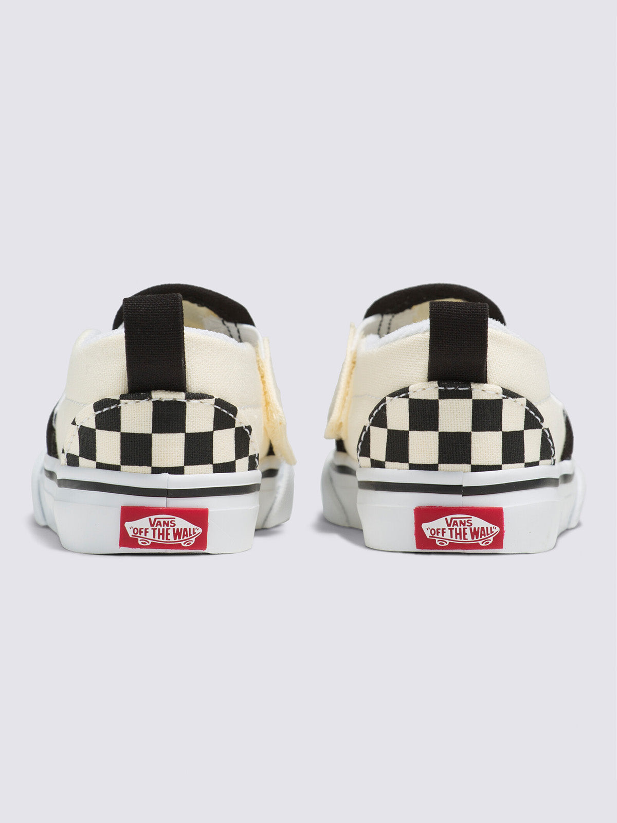 Zapatillas Td Slip-On V Toddler (1-4 añOs) (Checkerboard) Black/White