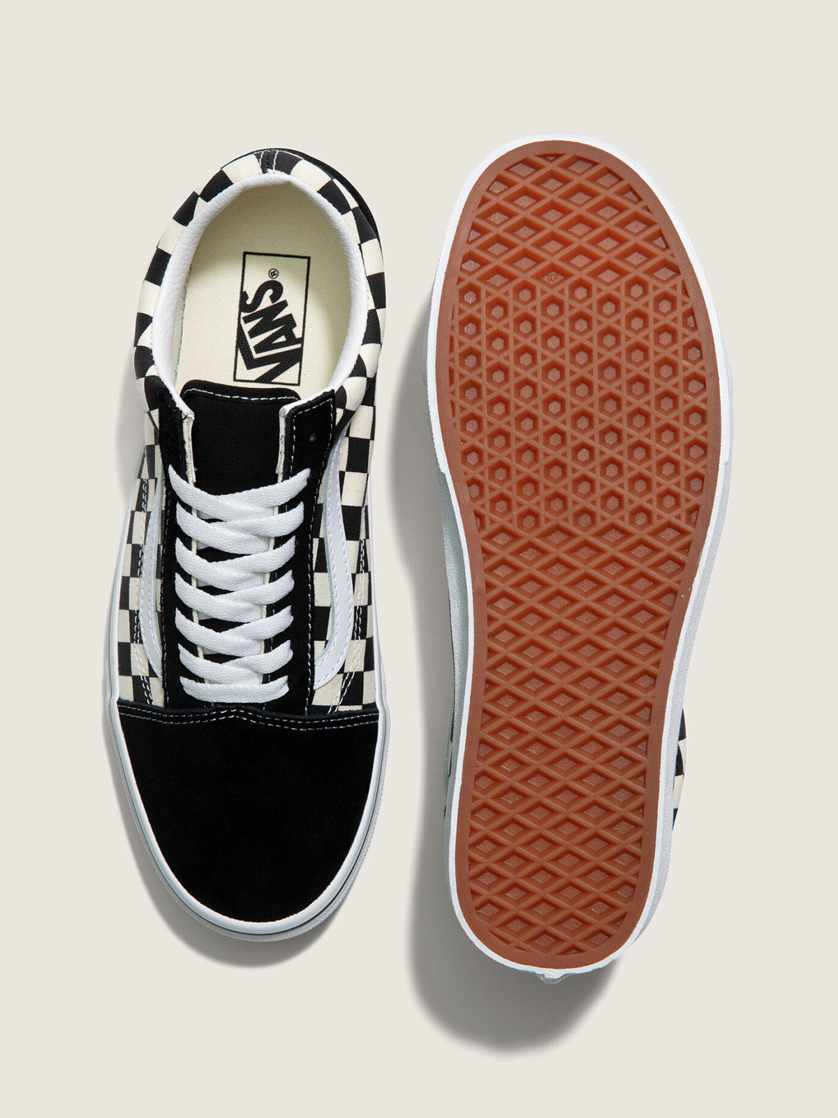 Zapatilla Adulto Old Skool Checkerboard  Vans