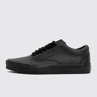 Zapatilla Adulto Old Skool Cuero Negro Vans