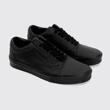 Zapatilla Adulto Old Skool Cuero Negro Vans