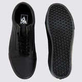 Zapatilla Adulto Old Skool Cuero Negro Vans