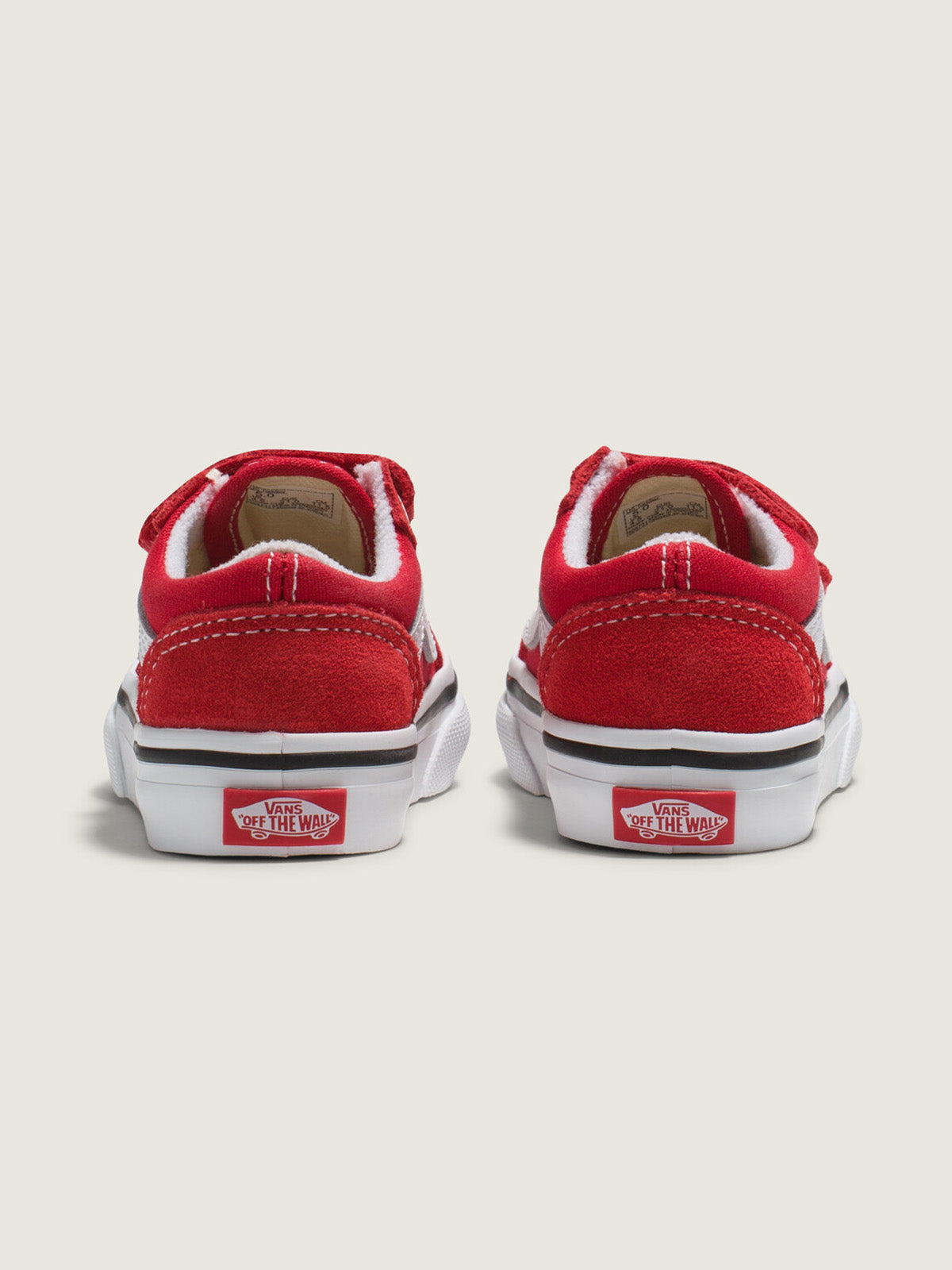 Zapatilla Niño (1 a 4 años) Td Old Skool V Rojo Vans