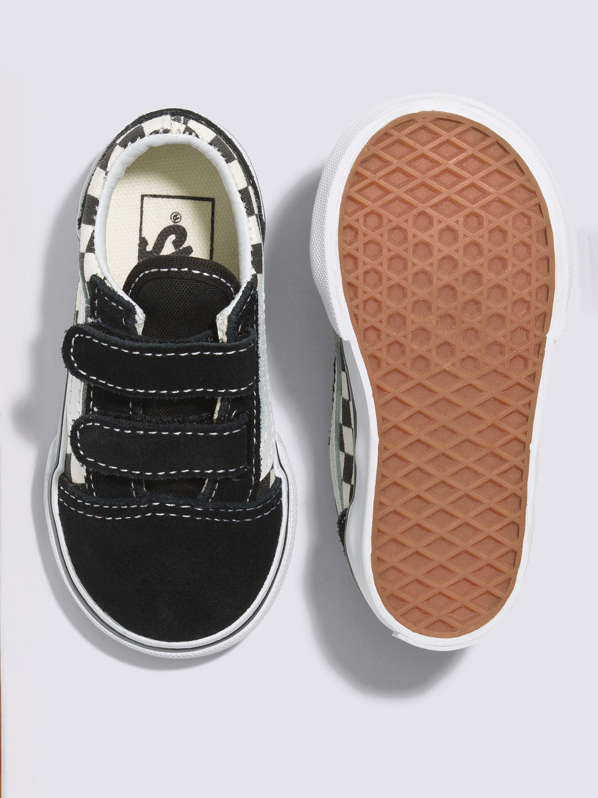 Zapatilla Niño (1 a 4 años) Old Skool V Checkerboard Vans