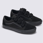 Zapatilla Adulto Old Skool Velcro Negro Vans