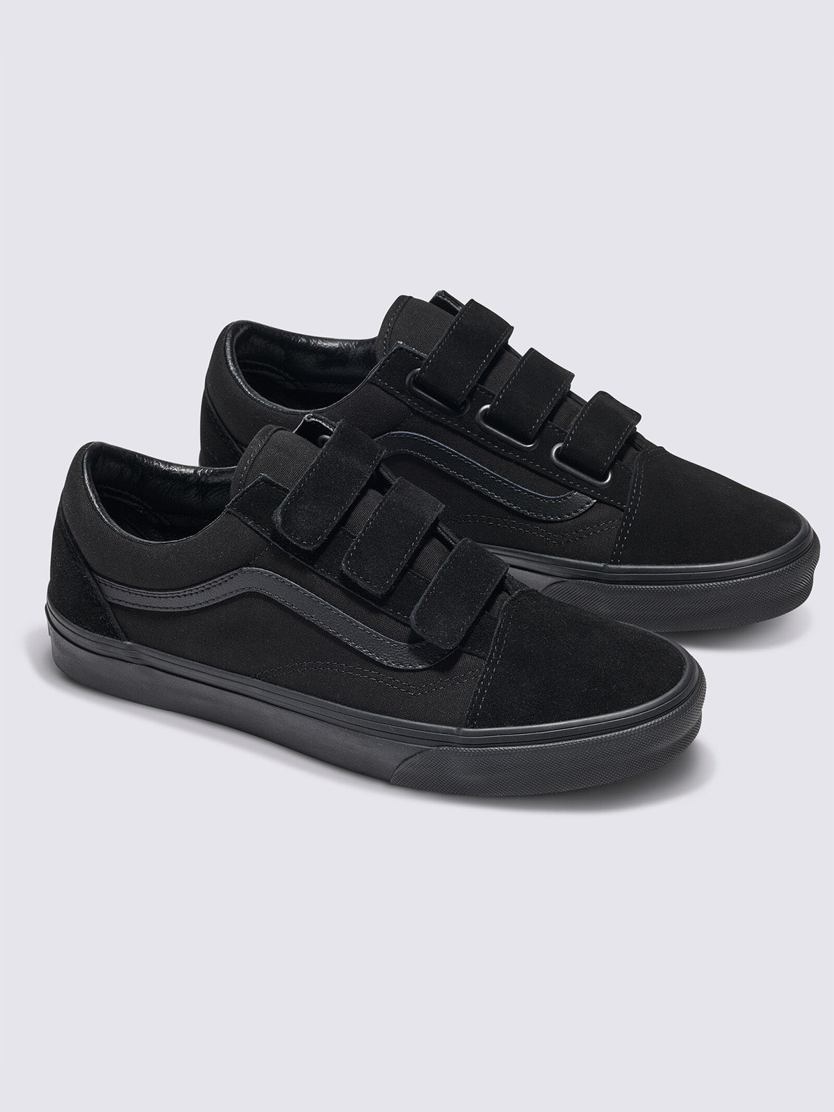 Zapatilla Adulto Old Skool Velcro Negro Vans