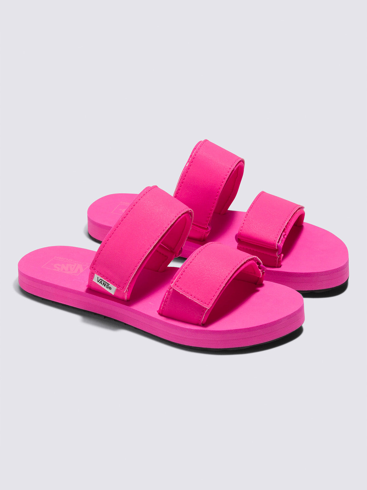 Sandalias Mujer Cayucas Slide On Fucsia Vans