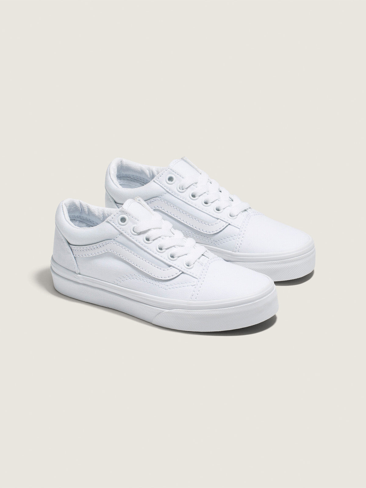 Zapatilla Casual Nino Uy Old Skool Blanco Vans
