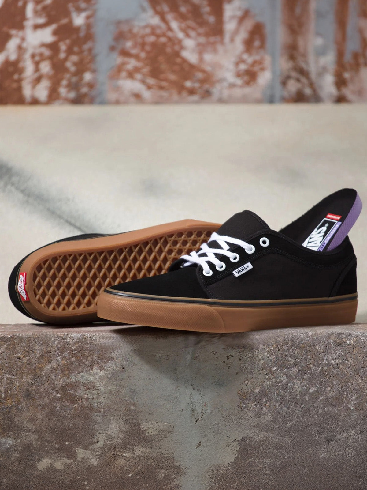 Zapatilla Skate Chukka Low Negro Vans