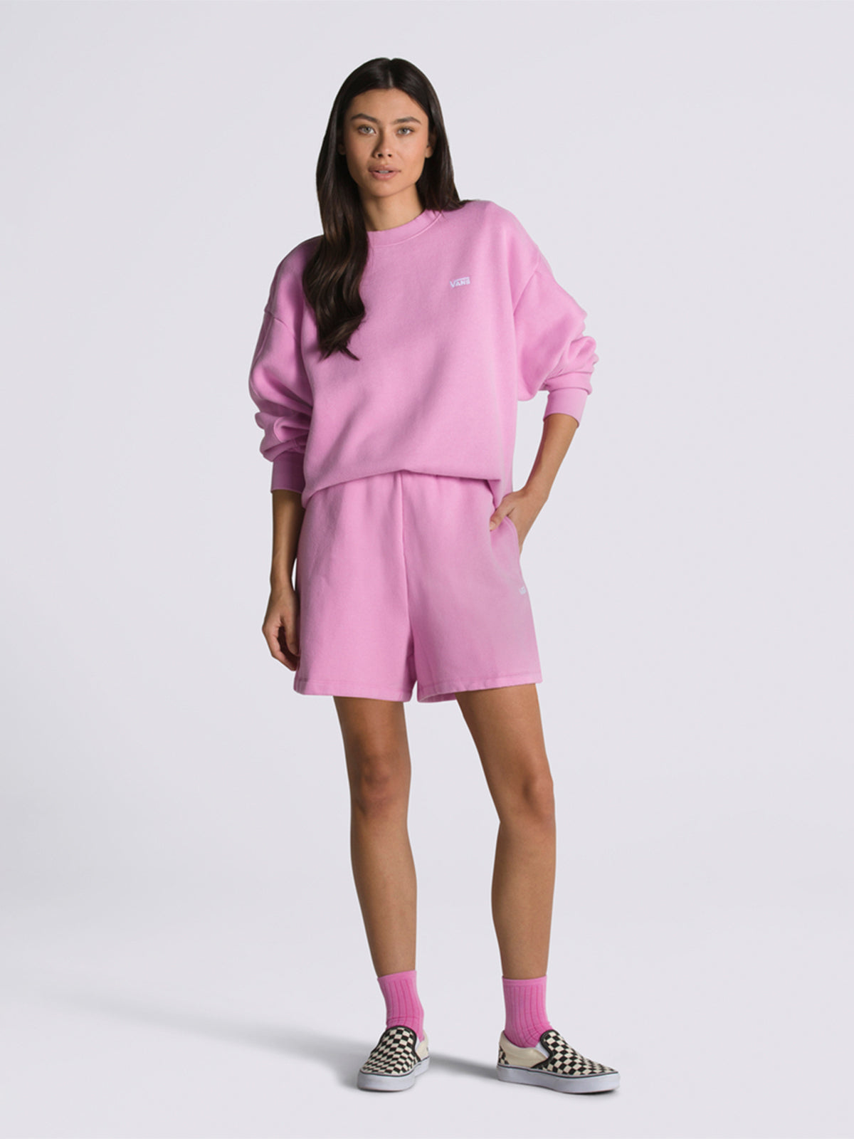 Short Wm Comfycush Fleece Short WMnRosado