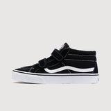Zapatilla Junior (8 a 14 años) Sk8-Mid V Negro Vans