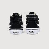 Zapatilla Junior (8 a 14 años) Sk8-Mid V Negro Vans