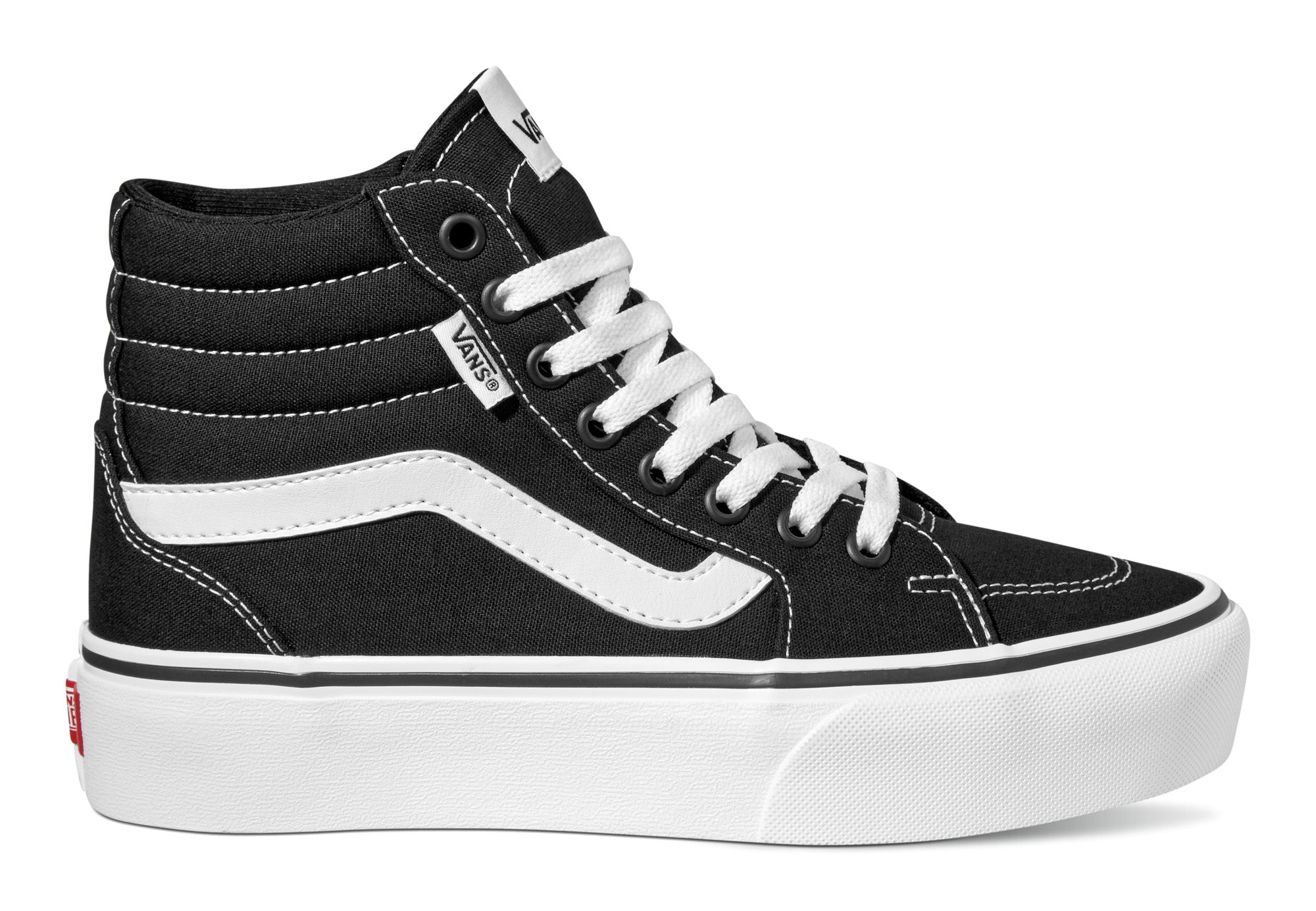 Zapatilla Mujer Filmore Hi Platform Negro Vans