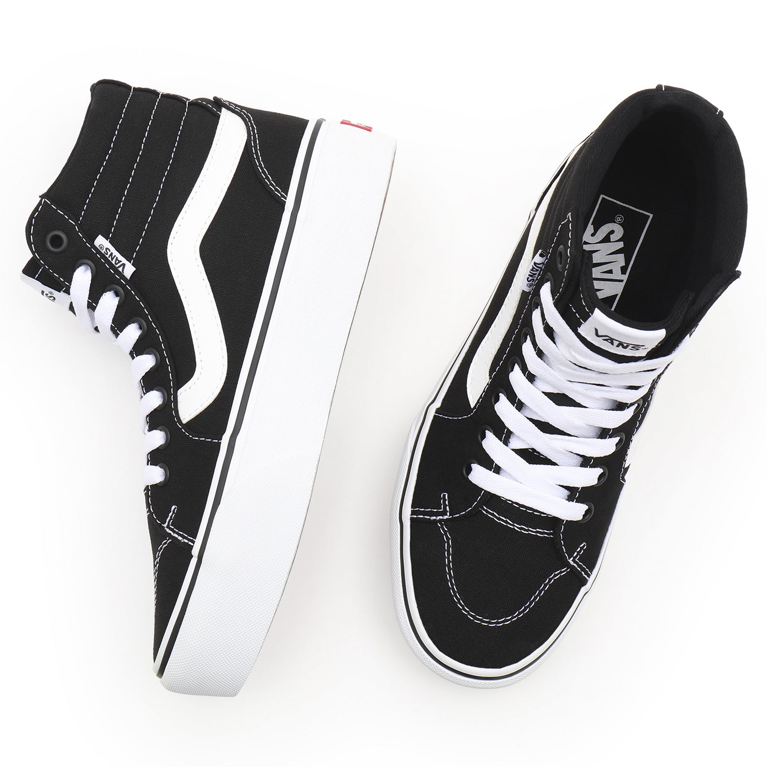 Zapatilla Mujer Filmore Hi Platform Negro Vans