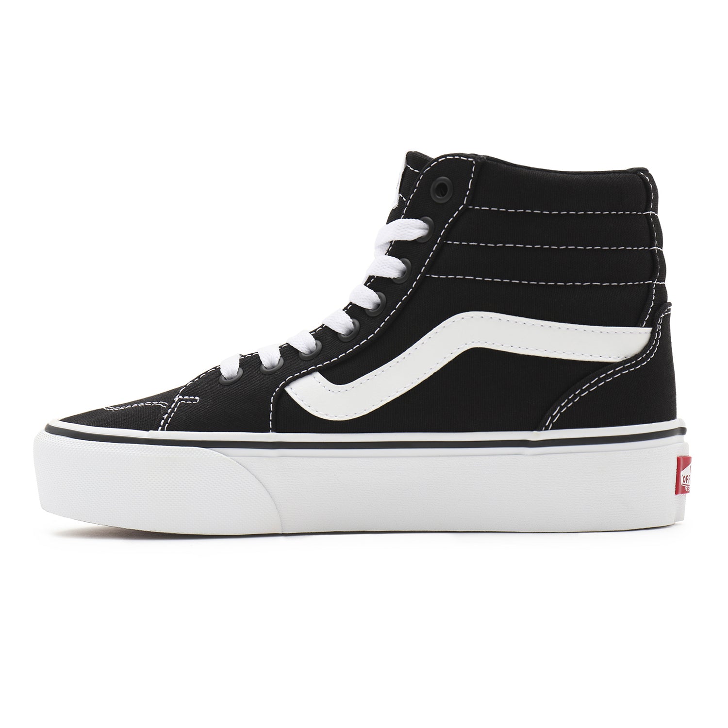 Zapatilla Mujer Filmore Hi Platform Negro Vans